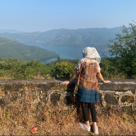 ❌❌SOLD❌❌Trending kaftan tunic with pompom - Picture 3 of 11